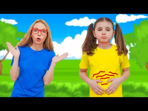 Bubbly Tummy and More Educational Kids Songs | Nick and Poli