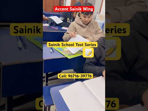 Sainik School Test Series | AISSEE Test Series #joinkarniarmy #shorts