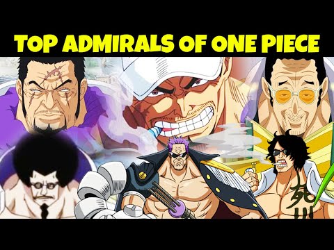 The Most Powerful Admirals In One Piece