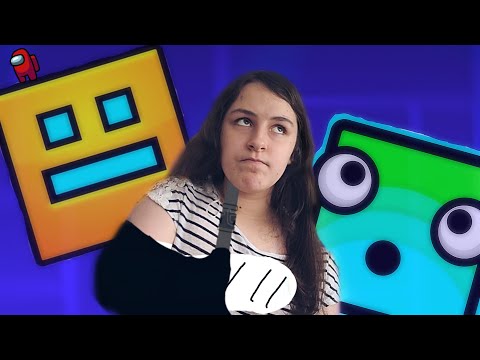 GEOMETRY DASH + ЗАДАНИЯ / Повторяю ужасные задания из интернета (GAME CHALLENGE)