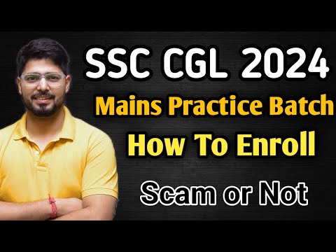 🔥SSC CGL 2024 Free Practice Batch | Scam Or Not