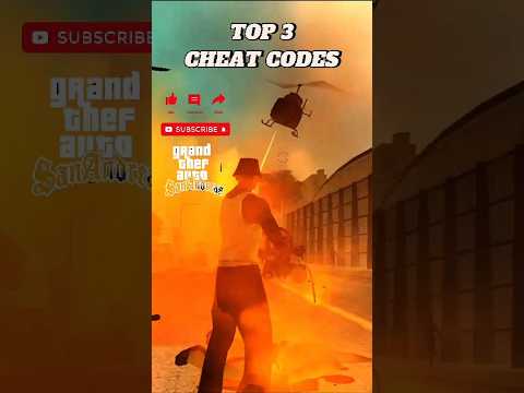 🔥Do you know Top 3 Cheat Codes in GTA San Andreas?  #gta #gtasanandreas #cheatcodes