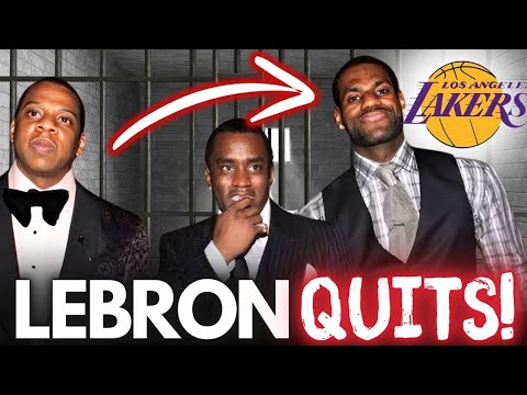 LEBRON QUITS!! Leaves NBA. Sean "Diddy" Combs. SCANDAL. Jay-Z. Bombshell. LIVE.