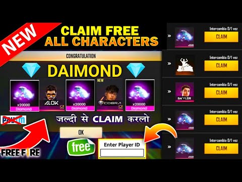 How To Get Free 12000 Diamond In Free Fire Dj Alok Free Without Paytm No App, नही मिला तो मैं दूंगा