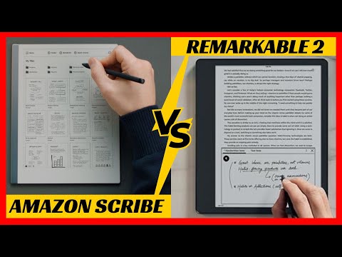 Amazon Kindle Scribe vs Remarkable 2 (Which Digital Notebook Tablet Is Right for You?)