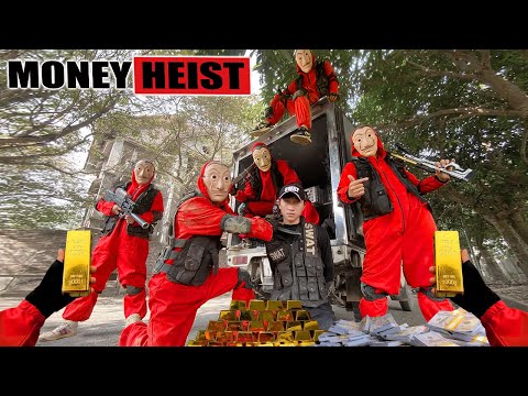 PARKOUR VS MONEY HEIST: Money Heist plots to kill Boss to avenge his wife's murder | Epic POV