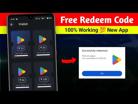 Free Redeem Code | Free Redeem Code App | Google Play Redeem Code App | Easy Redeem Code App