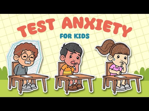 Test Anxiety Strategies For Kids | Tips-Coping Skills-Affirmations-Elementary-Middle School Students