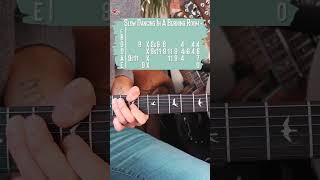 Slow Dancing In A Burning Room Guitar Lesson // John Mayer Guitar Tutorial #Shorts