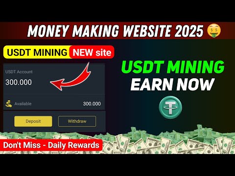 New Usdt Mining Site Coinvid 2025 | ustd Mining site | How to Earn Cryptocurrency usdt #Ustdmining