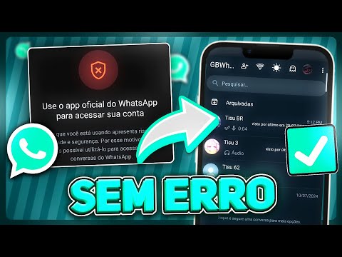 ✅ LANÇOU!! MÉTODO 100% COMO VOLTAR USAR WHATSAPP GB | MOD IMUNE YO | ZAP ANTI-BAN ATUALIZADO 2024