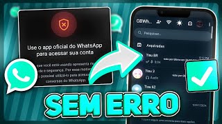 ✅ LANÇOU!! MÉTODO 100% COMO VOLTAR USAR WHATSAPP GB | MOD IMUNE YO | ZAP ANTI-BAN ATUALIZADO 2024