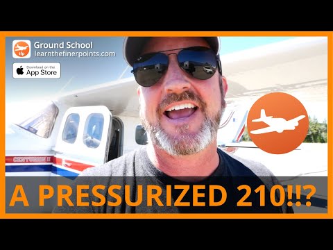 AIRPLANE TOUR! -- PRESSURIZED CESSNA 210! - Introducing the pressurized Cessna 210 light airplane