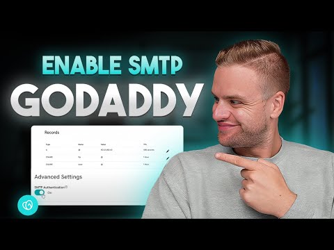 How to Enable SMTP on GoDaddy