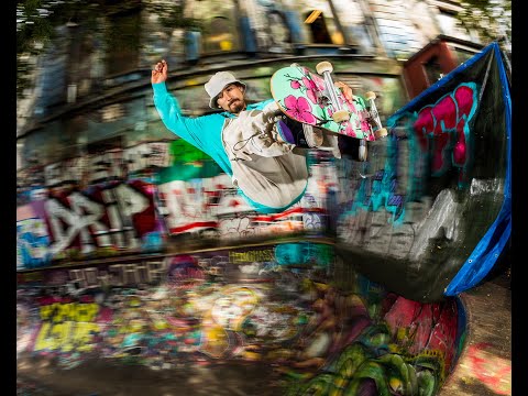 Hamburg, Germany's Rote Flora Bowl and famously skateable Mantis Skateshop | Sky High Skrilla Ep. 5