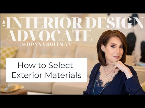 TIDA Live - How to Select Exterior Materials