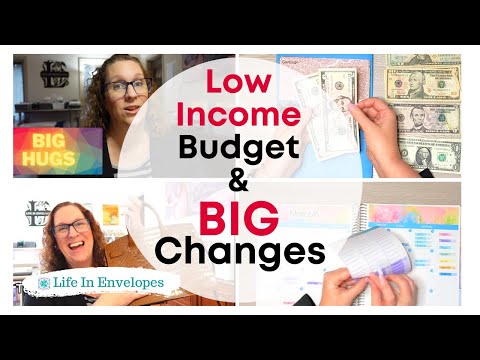 BIG Changes / Low Income Budget / Cash Envelope Stuffing / Sinking Funds / #teddyblake