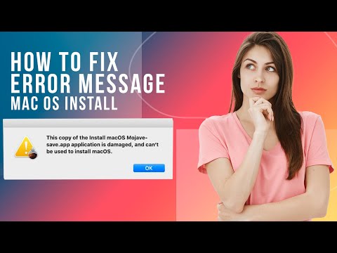 How to Fix macOS application is damaged and can’t be used to install