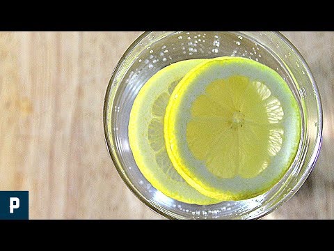 How to make lemon water