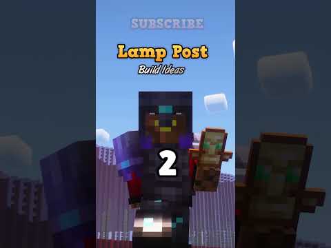 Minecraft Lamp Post Ideas for Your Minecraft World #minecraft #buildhacks #minecraftbuilding