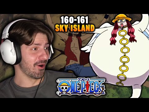 Satori vs Luffy. One Piece Reaction Episodes 160 & 161 | Sky Island Saga