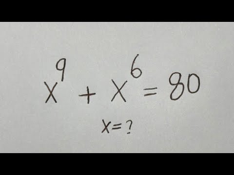 Math Olympiad | A Nice Algebra Trick | 99% Failed This