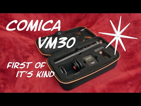 Comica VM30 - Is this the first of a kind? A Wireless Shotgun mic!!