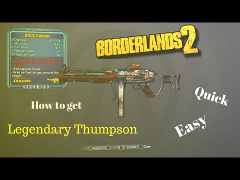 Borderlands 2: How to farm for the Legendary DLC Thumpson