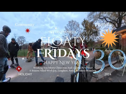 Floaty Friday #30  - #foryou  #insta360 #nyc #onewheel