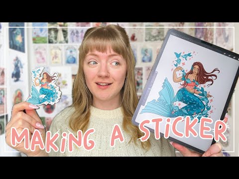 How I Make Stickers | Equipment, Manufacturers and Drawing Process