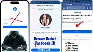 ✌How to Recover Hacked Fcaebook Account Without Email and Phone Number 2025_ Facebook recover