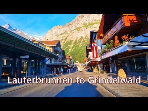 Lauterbrunnen to Grindelwald Drive | Switzerland