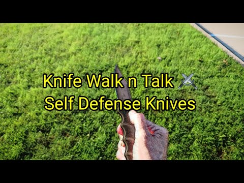 (1459) Knife Walk n Talk ⚔️ Self Defense Knives