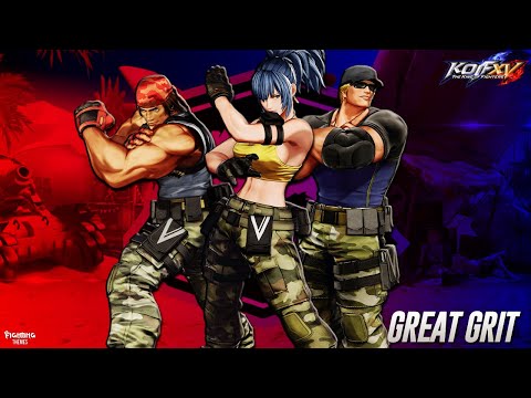 KOF XV OST -  Great Grit (Team Ikari Theme)