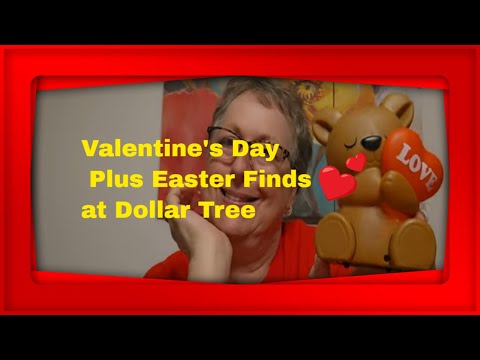 New Valentine's Day & Easter goodies are out at #dollartreehaul  Also hidden giveaway winner