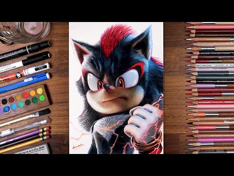 Drawing Shadow the Hedgehog | drawholic