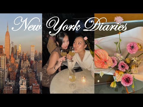 NYC VLOG| Engagement story, skincare routine, cafe date, Mejuri diamond sale& celebrating w/ friends