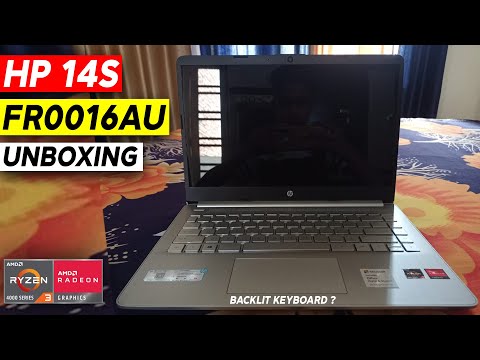 HP 14S FR0016AU UNBOXING AND REVIEW | HP 14 THIN AND LIGHT | hp 14s ryzen 3 4300u fr0016au