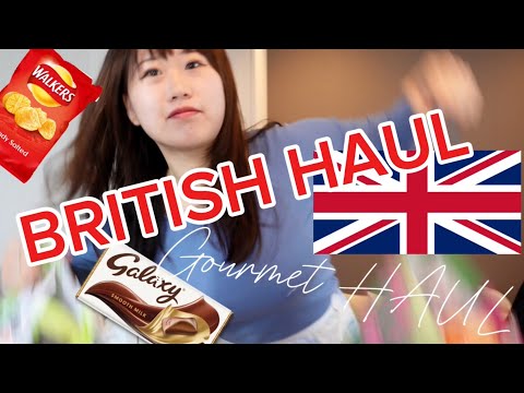 BRITISH HAUL☕️🇬🇧 Eating British Snacks + Recommendations✨