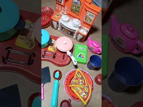 Mini Kitchen Set Toy #asmr # satisfying #shorts