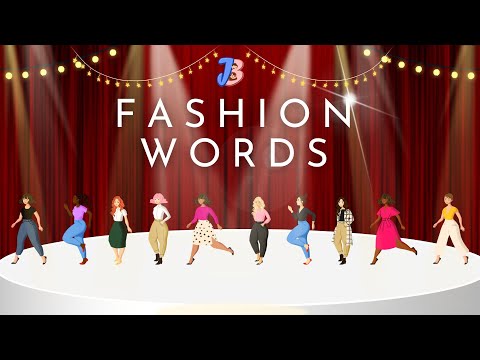 Fashion Words | English Vocabulary of Fashion World | Let's learn new words of Fashion World |