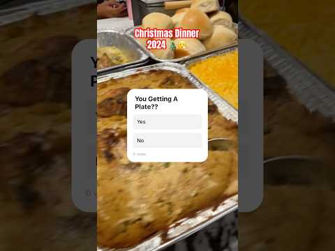 You Getting A Plate??? 🤔😮‍💨 #explore #food #christmas #dinner #viral #foryou #shorts #fyp #xmas