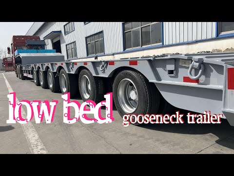 Check Out This Low Bed Gooseneck Trailer for Sale!