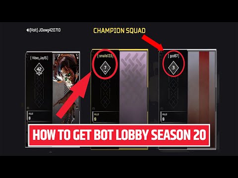 How to get bot Lobby in Apex Legends Season 21