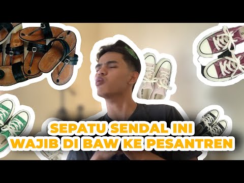 TIPS MENJAGA SEPATU SENDAL DI PESANTREN