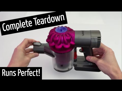 Dyson V6 Disassembly & Surge Fix