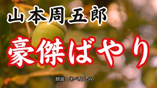 【朗読】山本周五郎「豪傑ばやり」　　朗読・あべよしみ