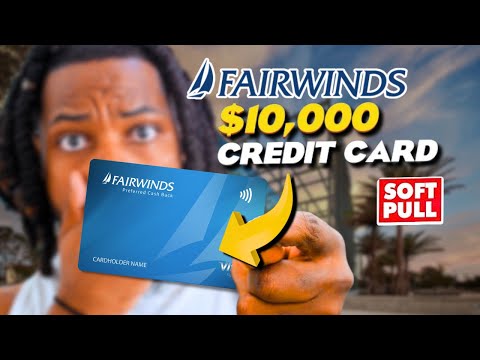 $10,000 Fairwinds Credit Union (SOFT PULL) - 0% APR Credit Card 2024