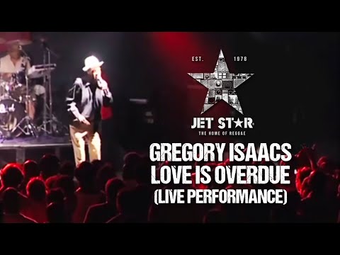 Gregory Isaacs - Love Is Overdue (Live Performance) | Jet Star Music