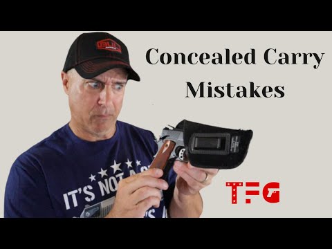 5 Concealed Carry Mistakes - TheFirearmGuy